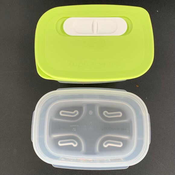 Tupperware FridgeSmart Containers Set Mini 1.5 Cup 375 mL Fresh Produce New - Picture 3 of 7